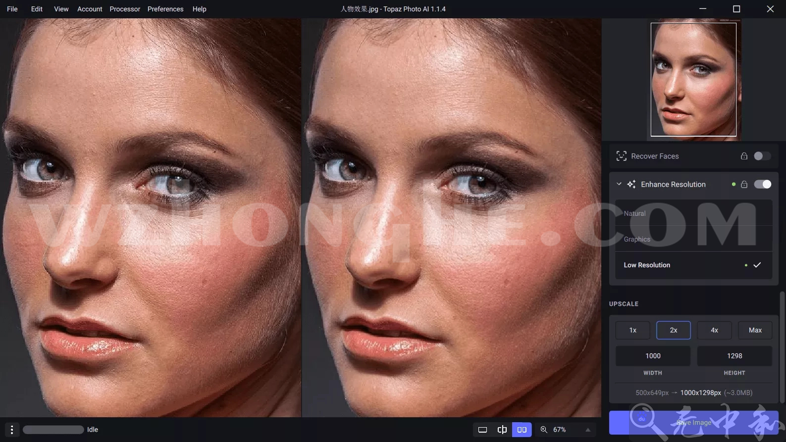 Topaz Photo AI(图片降噪软件) - 无中和wzhonghe.com -2